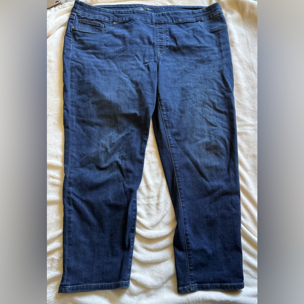 Chicos Size 20R (4R) Pull on Jegging Ankle